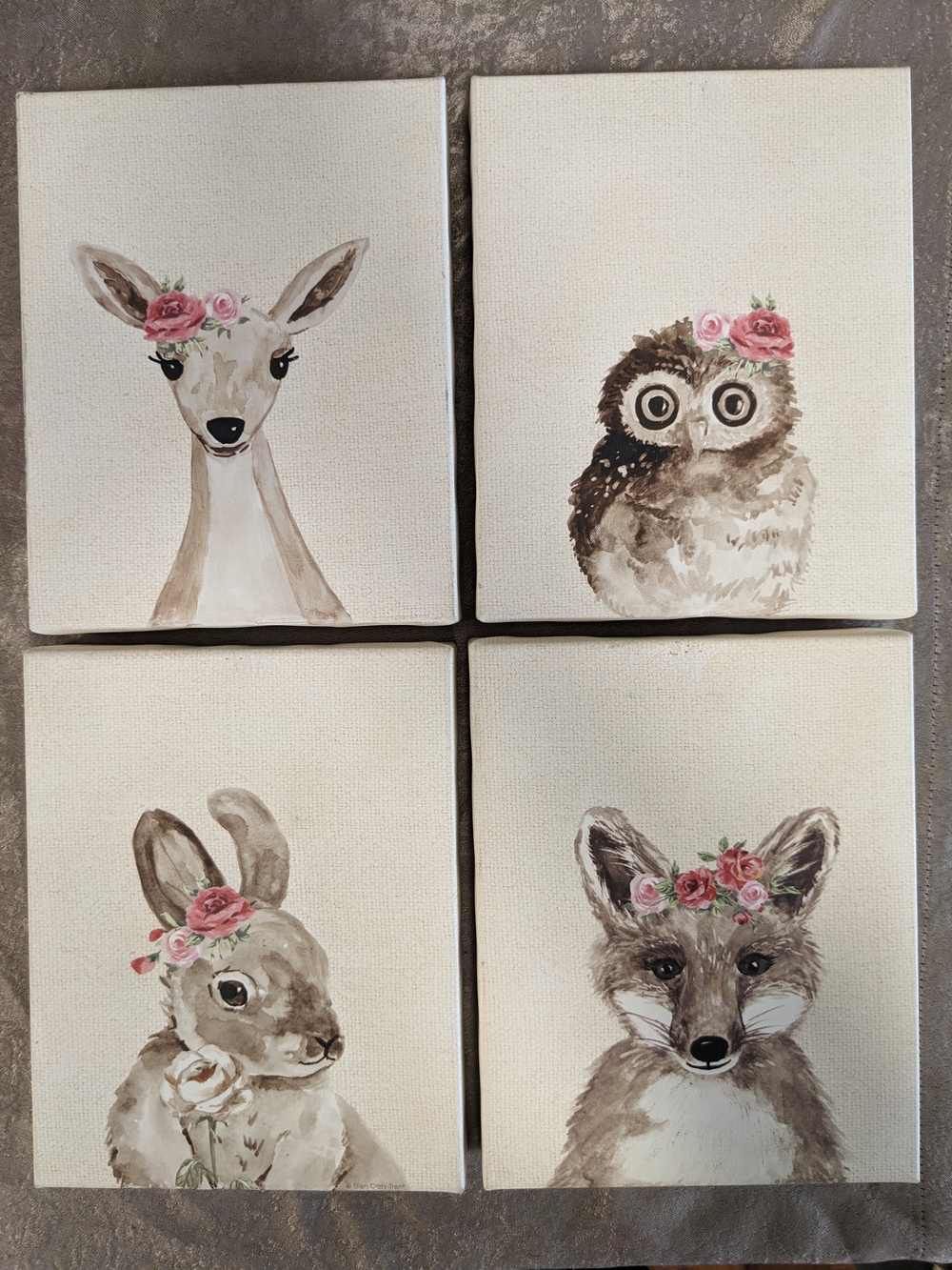 Woodland Critters Wall Art by Stupell Industries - Set Of 4